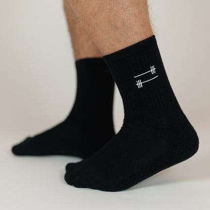 Socks // Barbell // Black&White