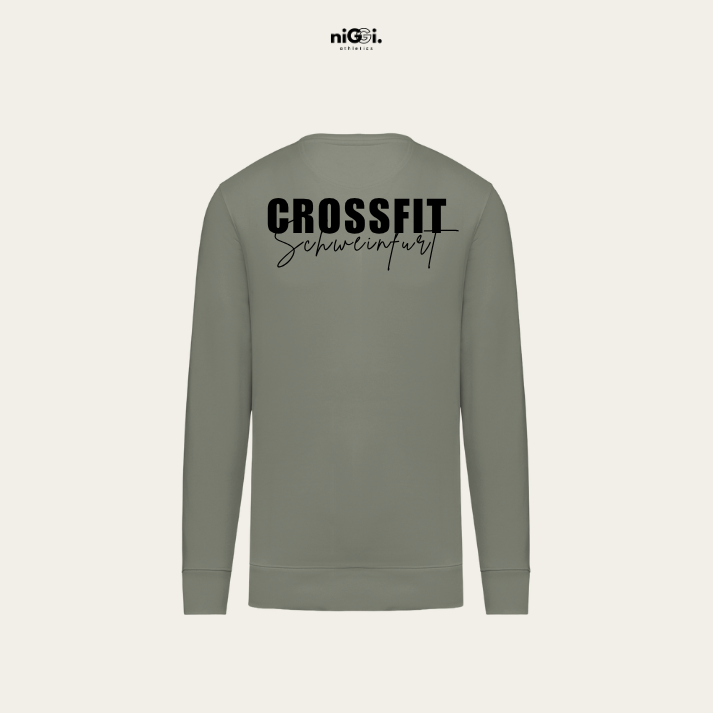 CF Schweinfurt MERCH - Sweatshirt (schwarzer Print)