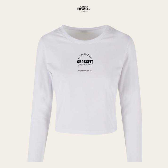 CF Schweinfurt MERCH - Longsleeve Crop
