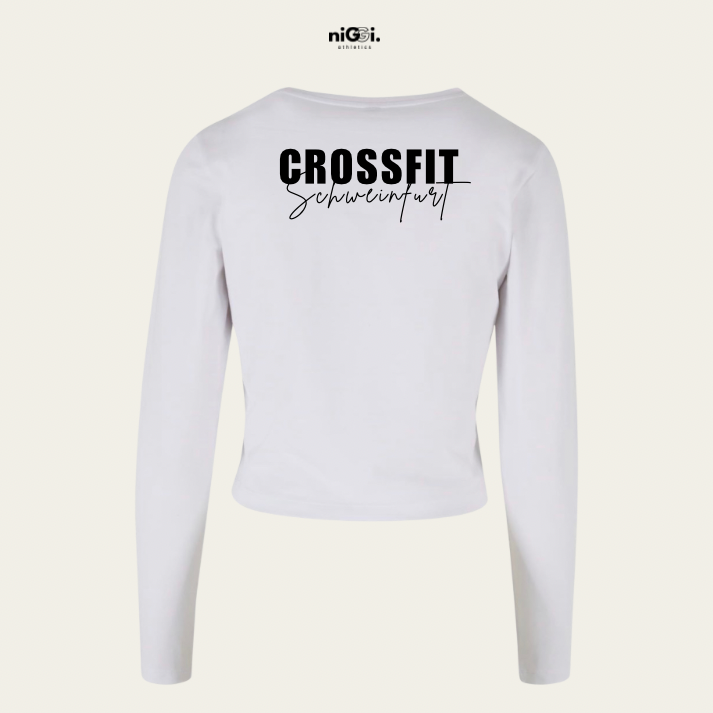 CF Schweinfurt MERCH - Longsleeve Crop