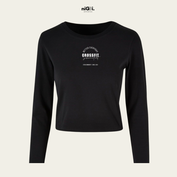 CF Schweinfurt MERCH - Longsleeve Crop