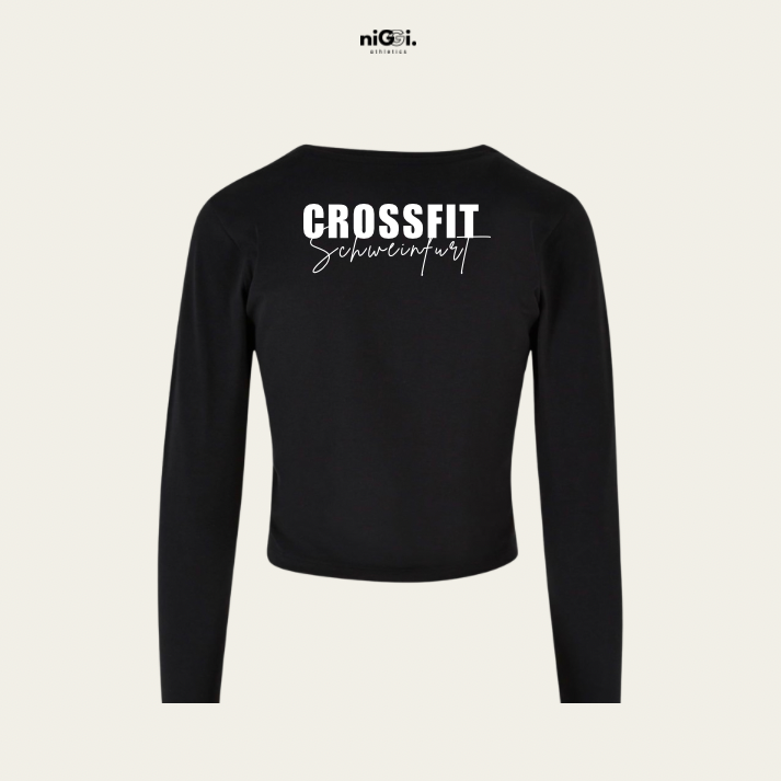 CF Schweinfurt MERCH - Longsleeve Crop