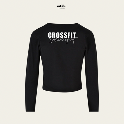 CF Schweinfurt MERCH - Longsleeve Crop